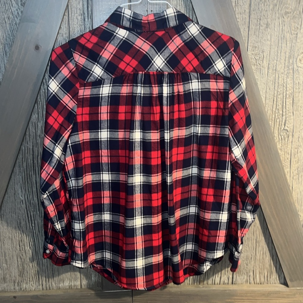 Aerie Plaid Flannel Shirt - Picture 2 of 3